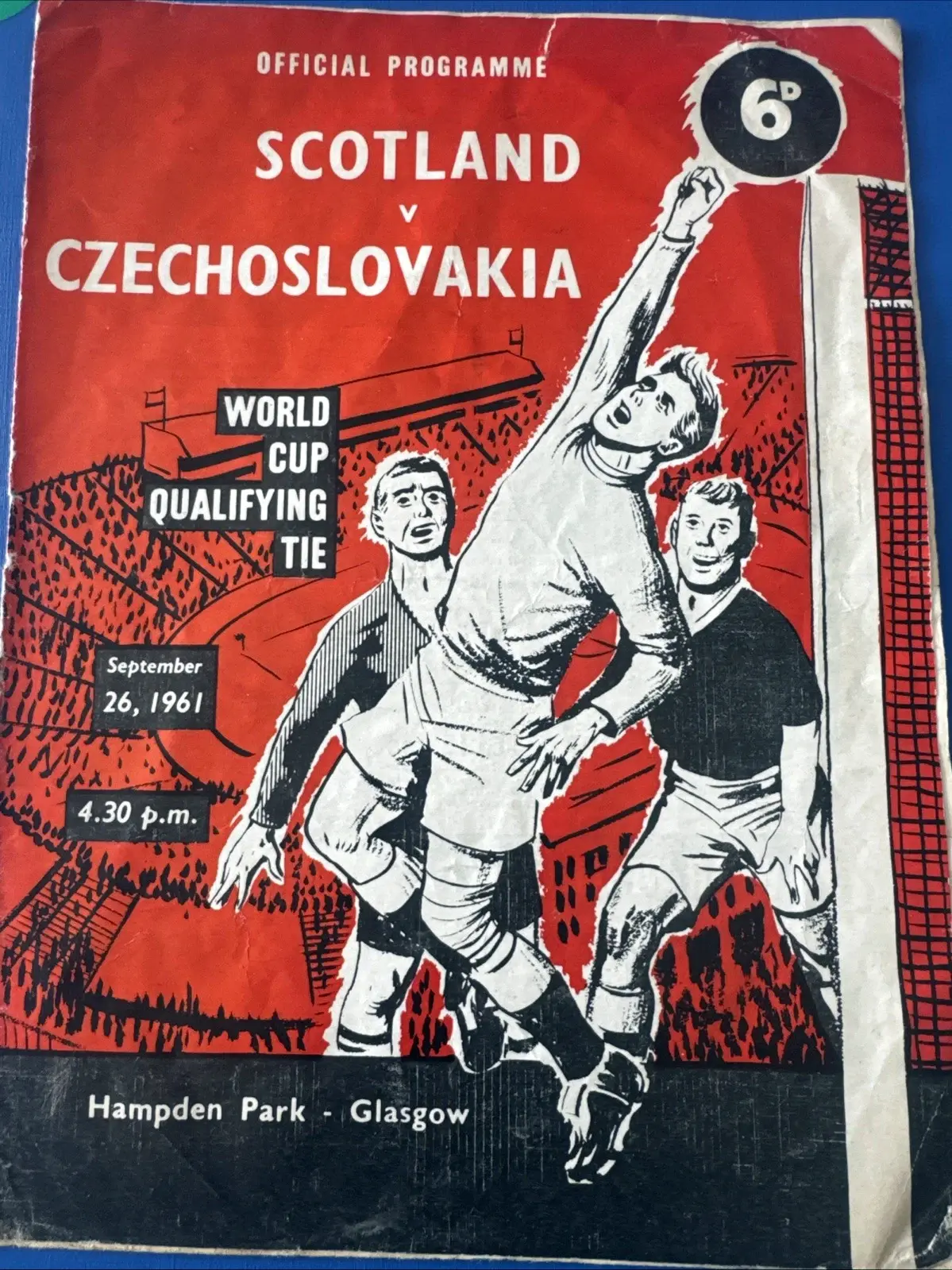 Scotland vs. Czechoslovakia (September 26, 1961)