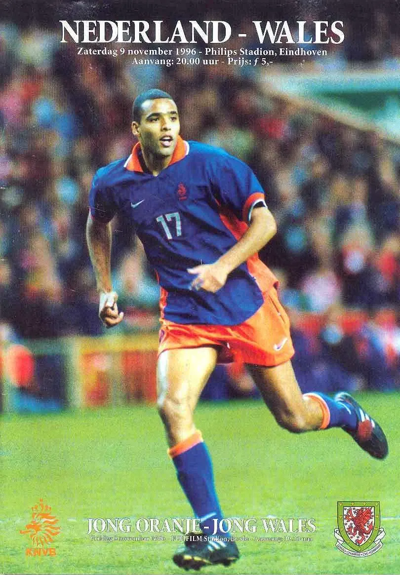 Netherlands vs. Wales (November 6, 1996)