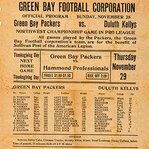 1923 Green Bay Packers