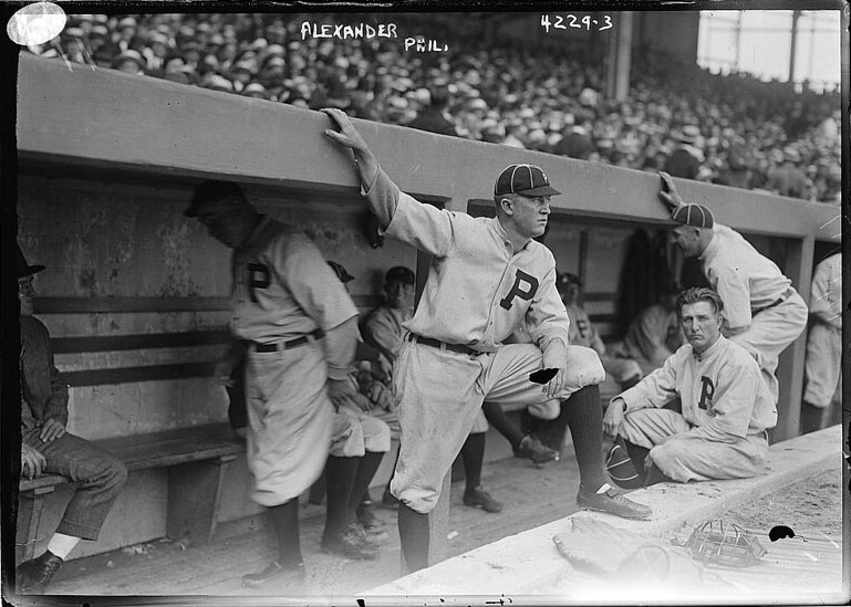 1917 Grover Cleveland Alexander Photo