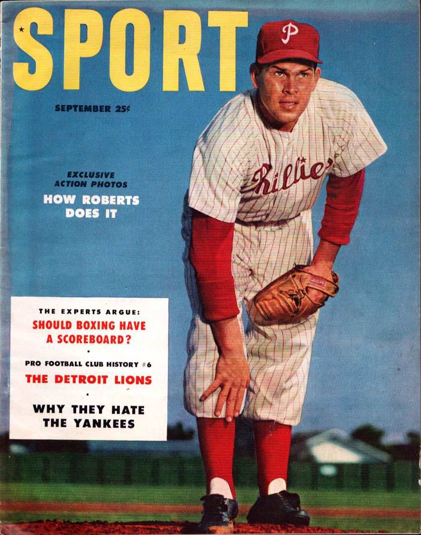 Sport (September 1953) - Robin Roberts