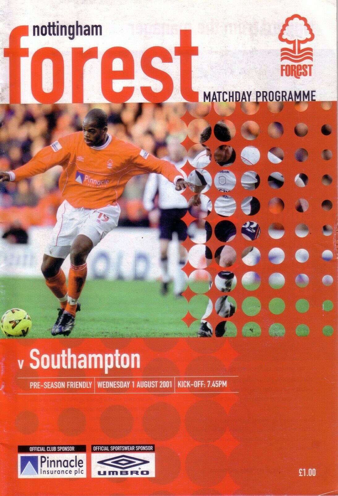 Nottingham Forest vs. Southampton (August 1, 2001)