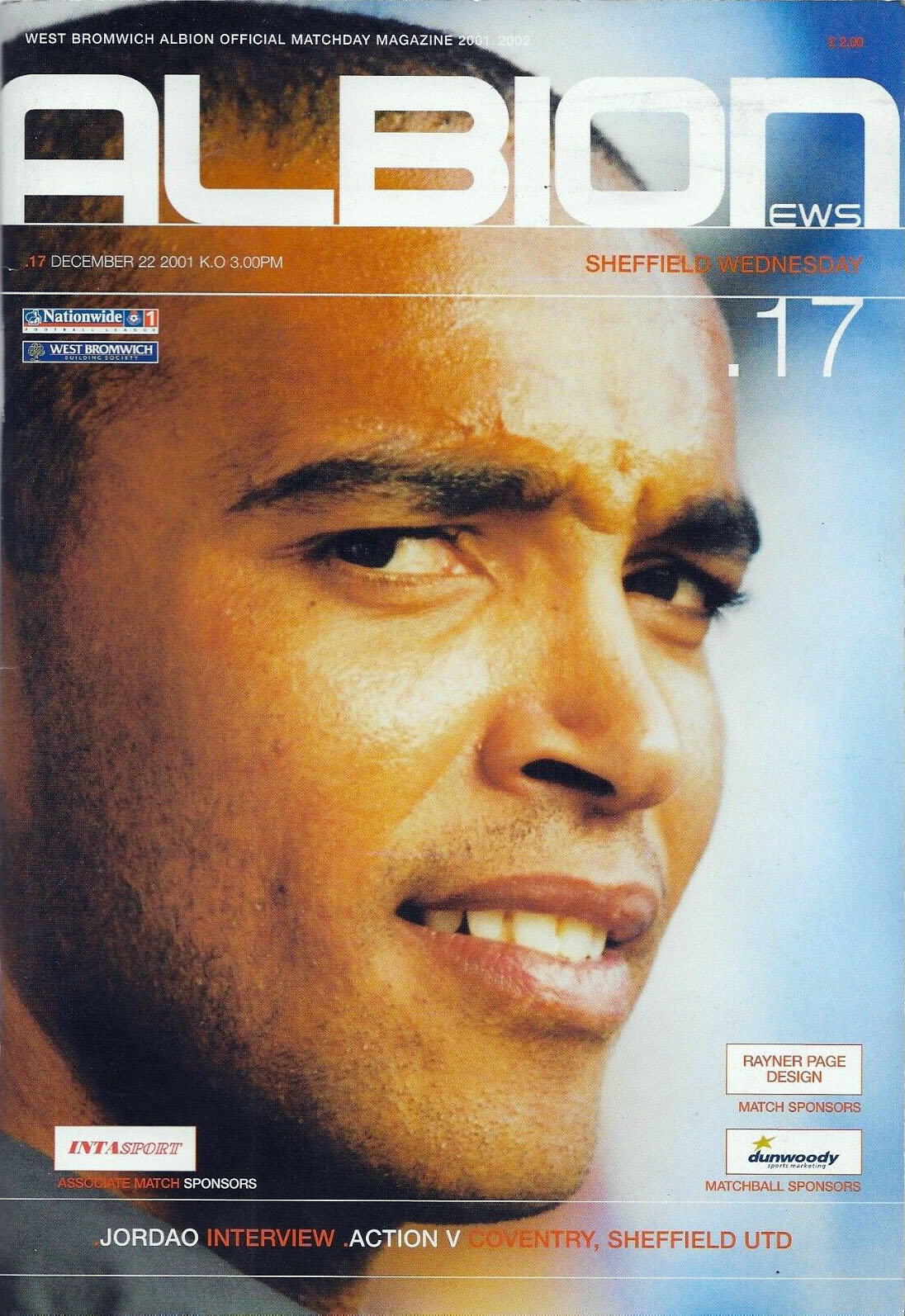 West Bromwich Albion vs. Sheffield Wednesday (December 22, 2001)