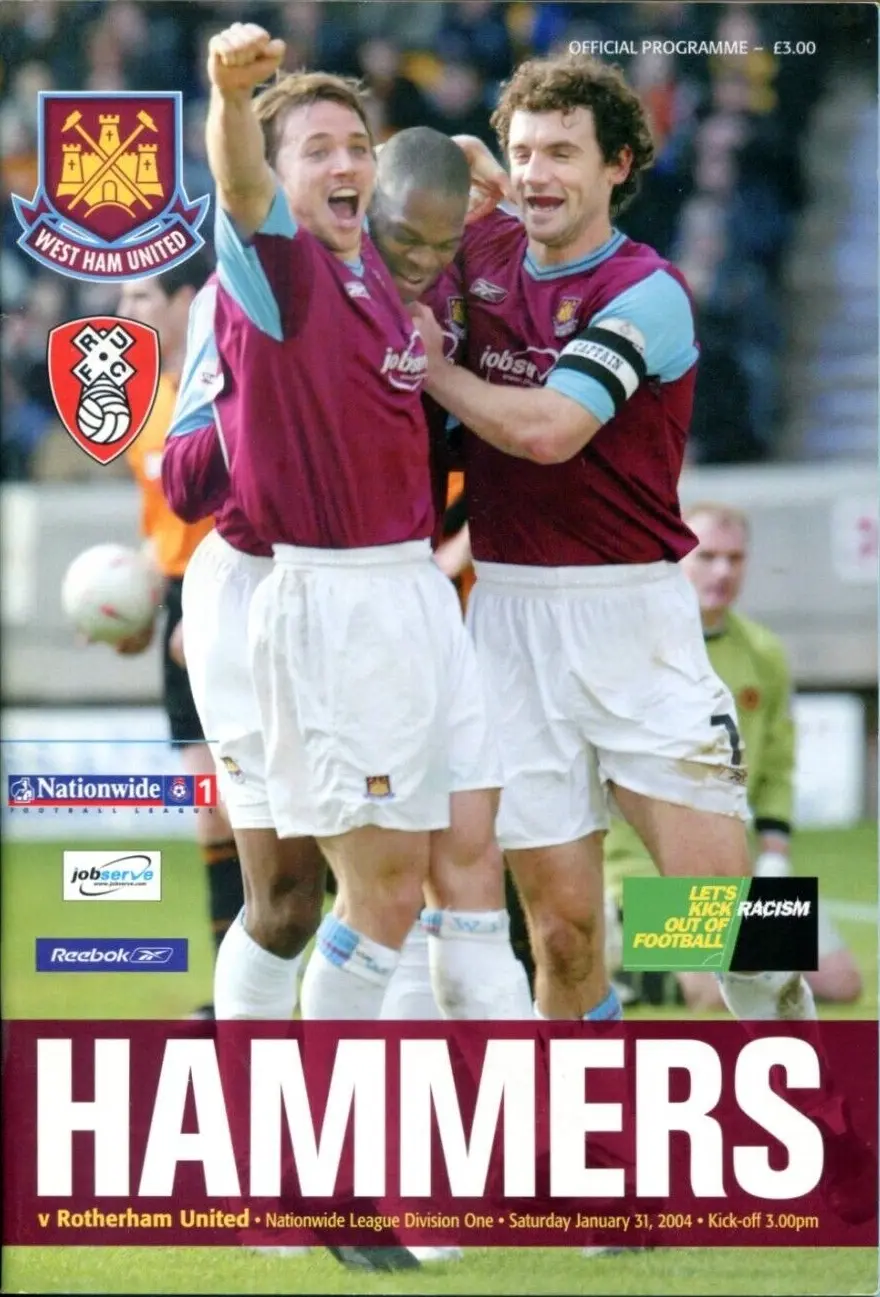 West Ham United vs. Rotherham United (January 31, 2004)