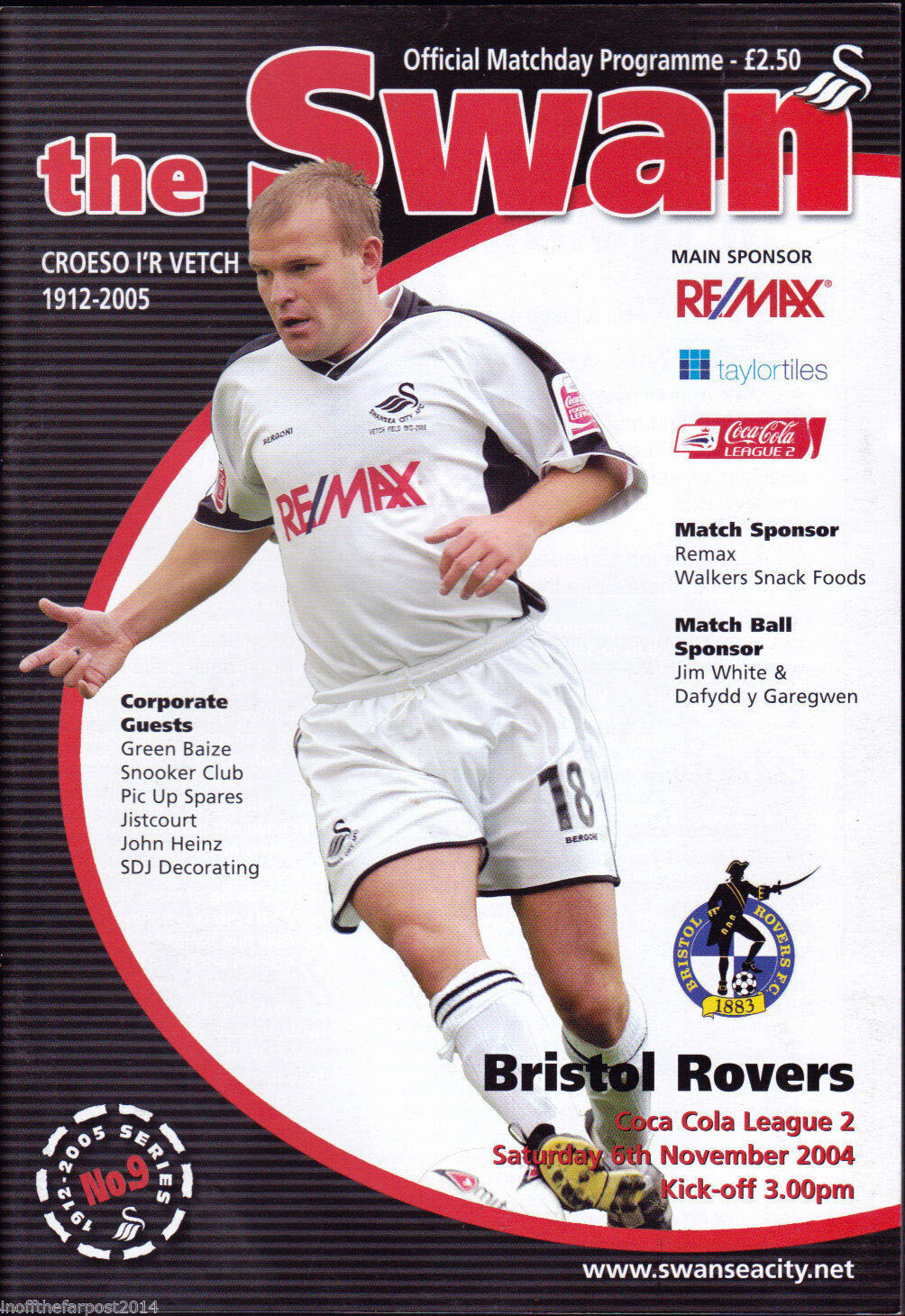 Swansea City vs. Bristol Rovers (November 6, 2004)
