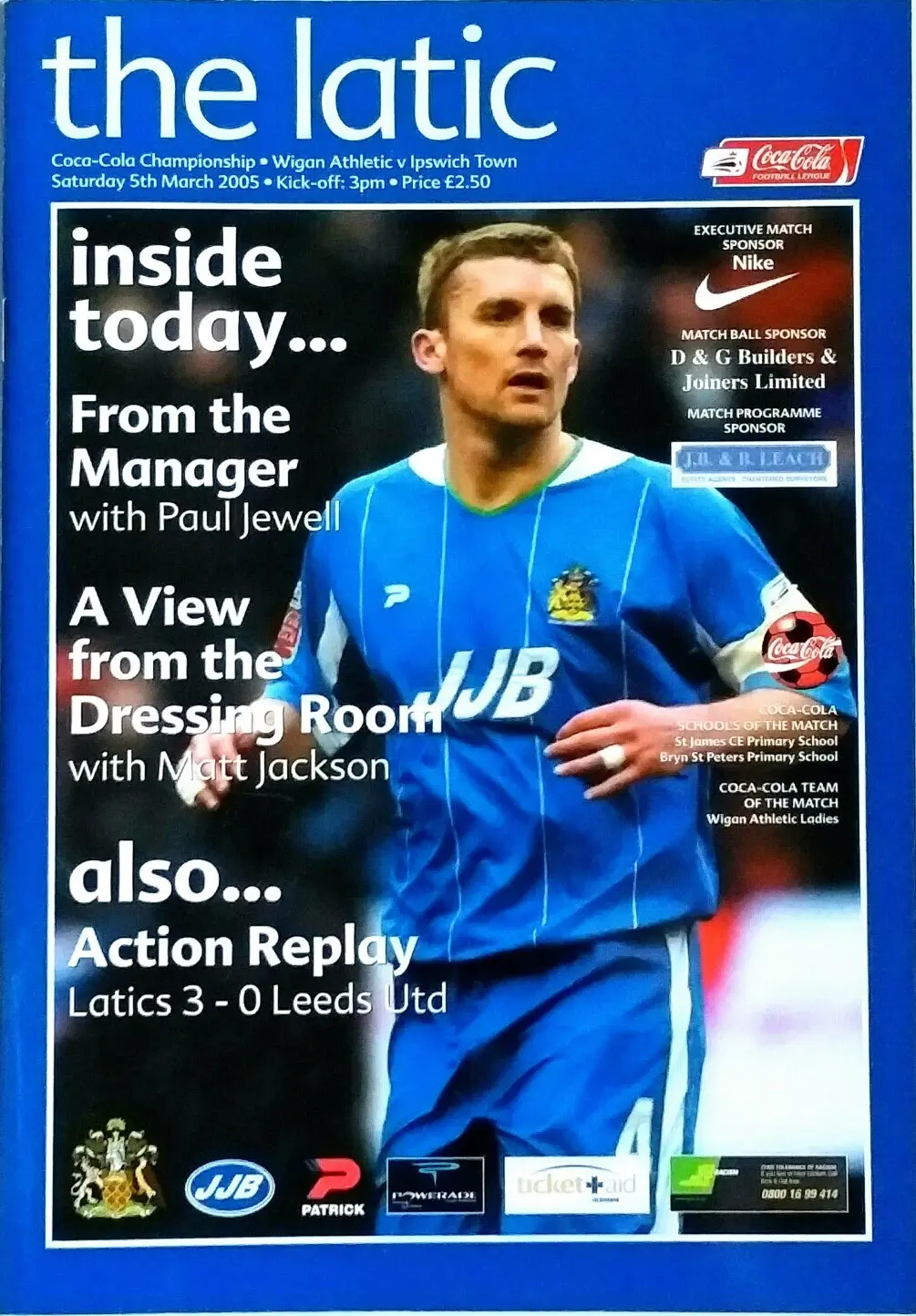 Wigan Athletic vs. Ipswich Town (March 5, 2005)