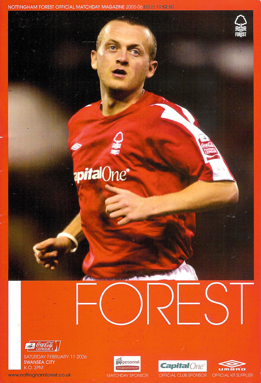 Nottingham Forest vs. Swansea City (February 11, 2006)