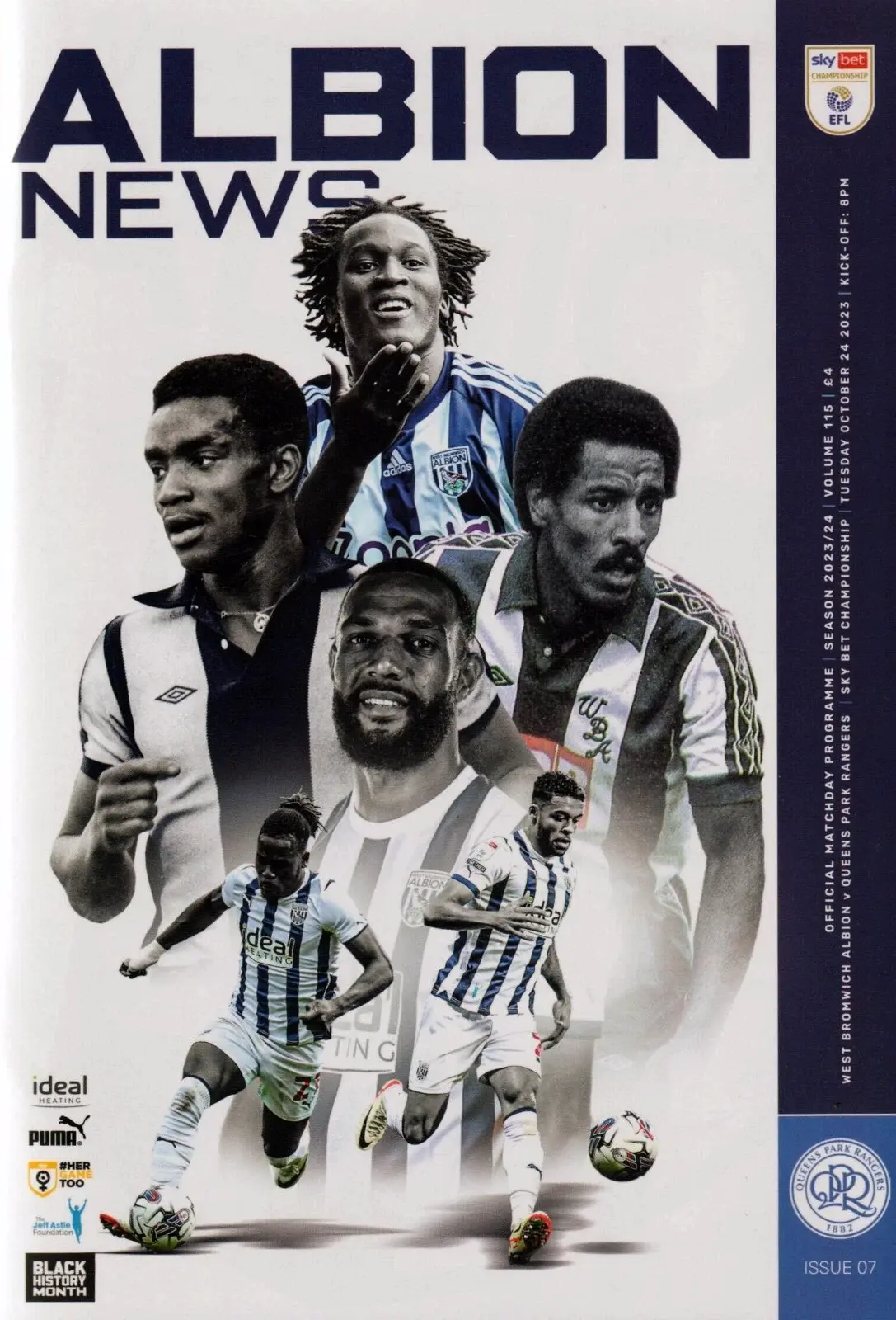 West Bromwich Albion vs. Queens Park Rangers (October 24, 2023)
