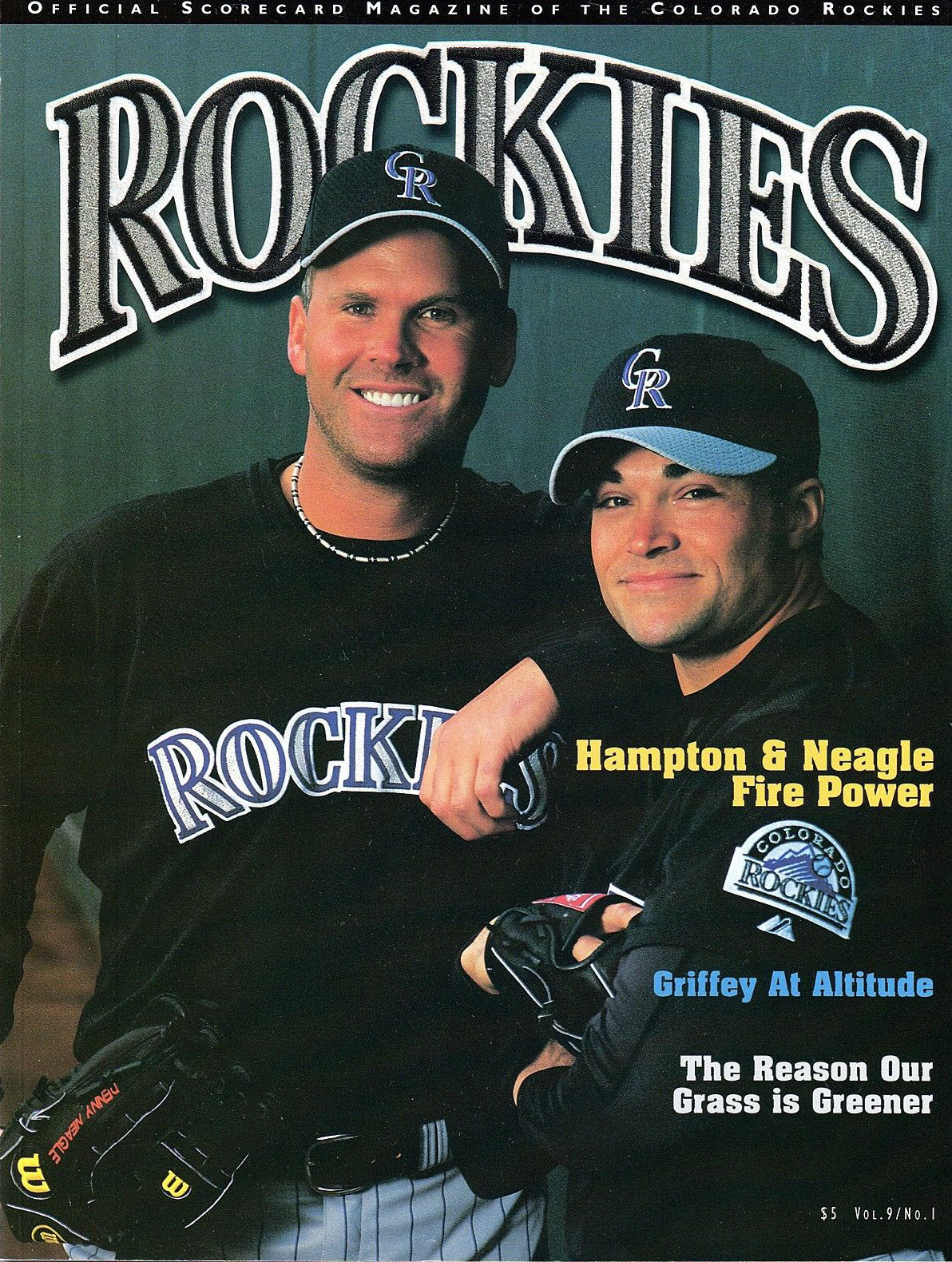 2001 Colorado Rockies program