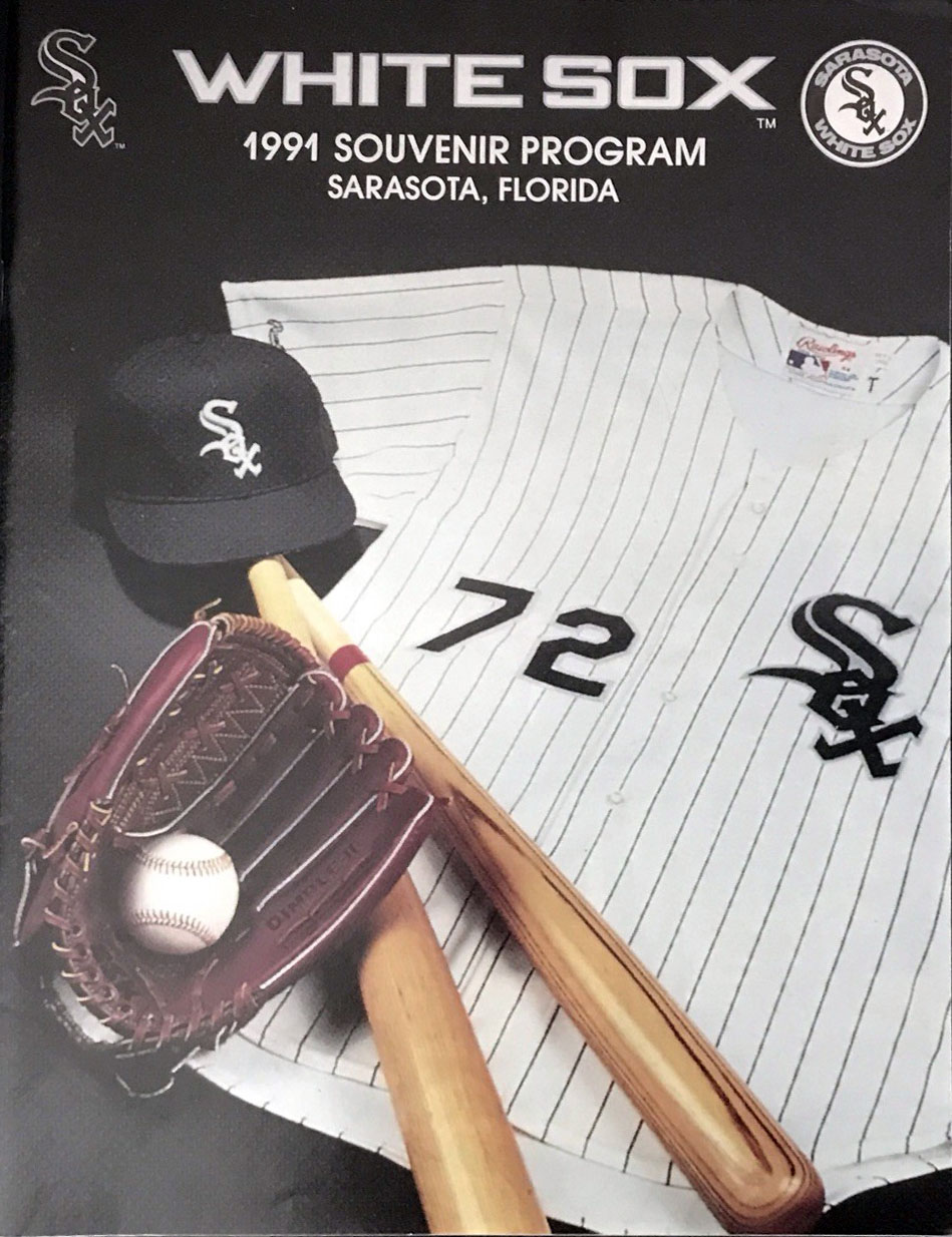 1991 Chicago White Sox spring training program