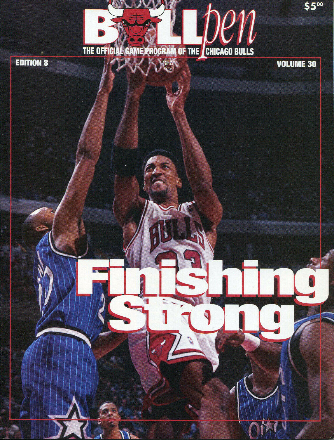 1995-96 Chicago Bulls program