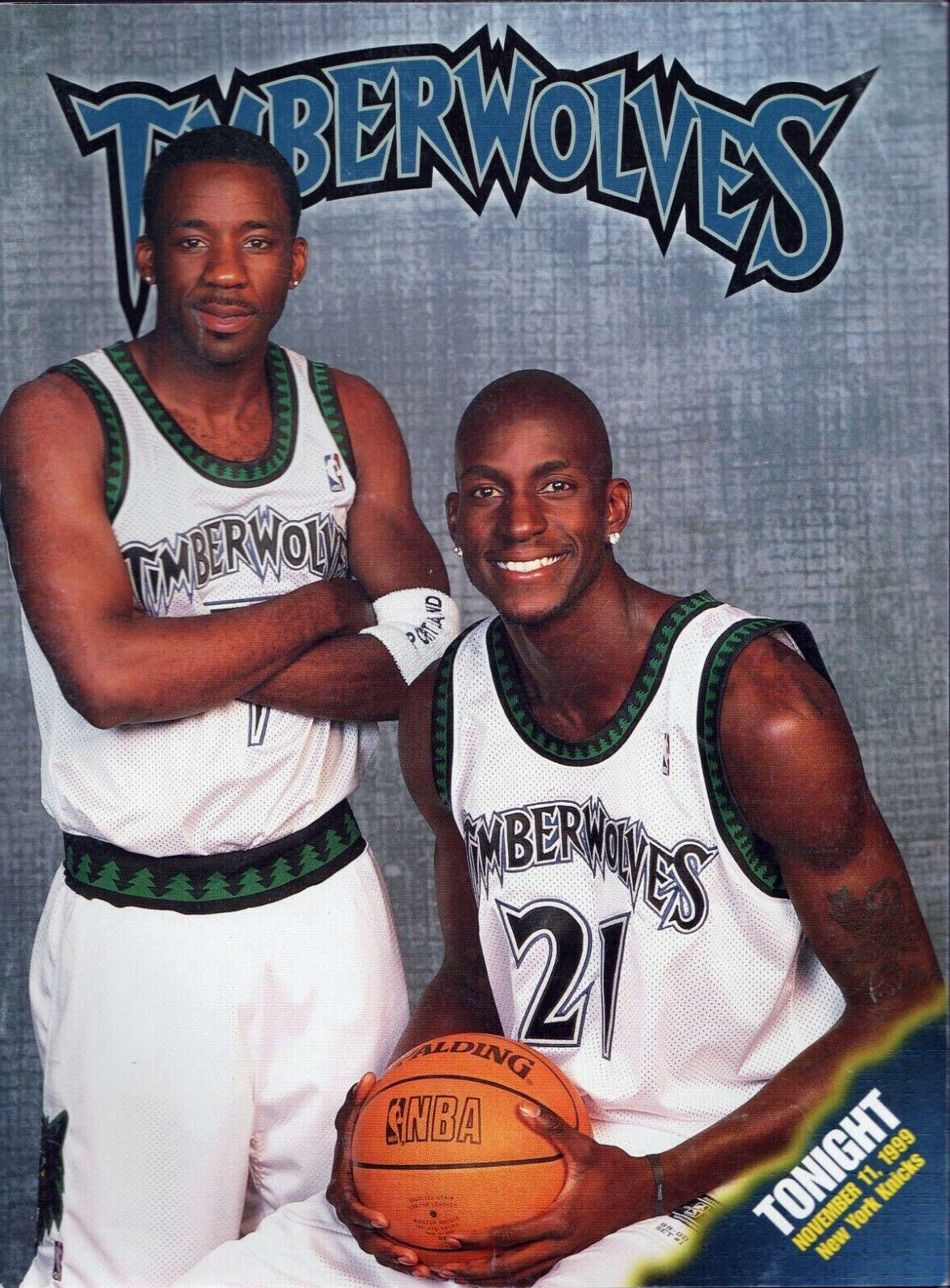 1999-2000 Minnesota Timberwolves program