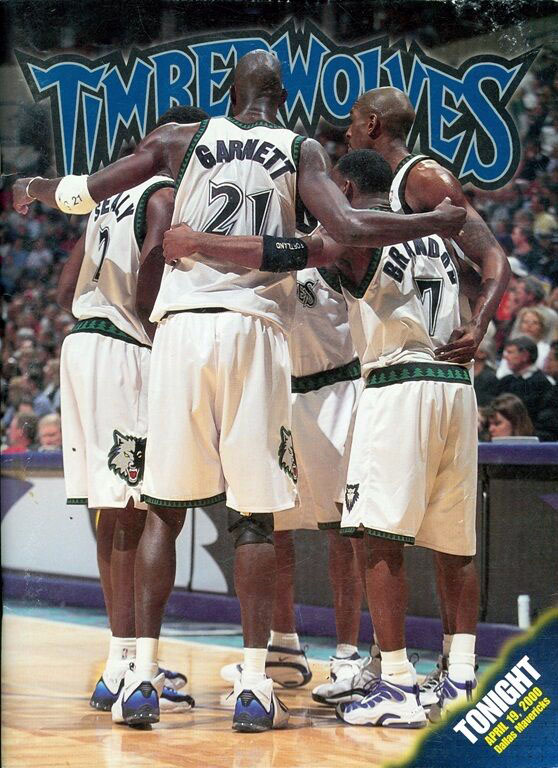 1999-2000 Minnesota Timberwolves program