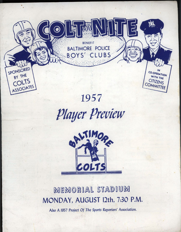 Baltimore Colts intrasquad game (August 12, 1957)