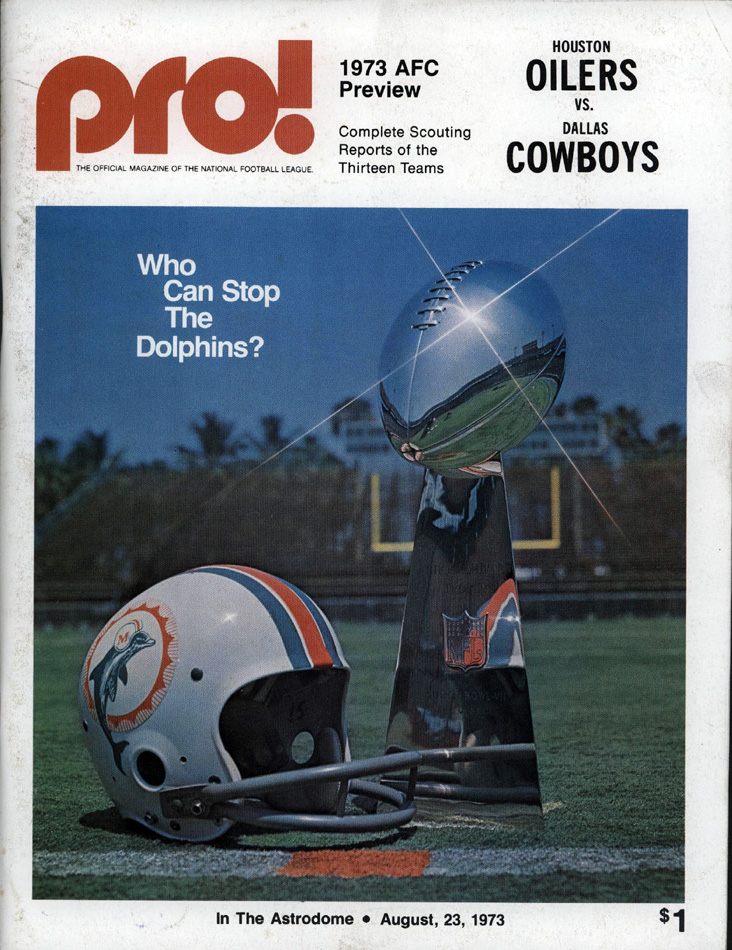 Houston Oilers vs. Dallas Cowboys (August 23, 1973)