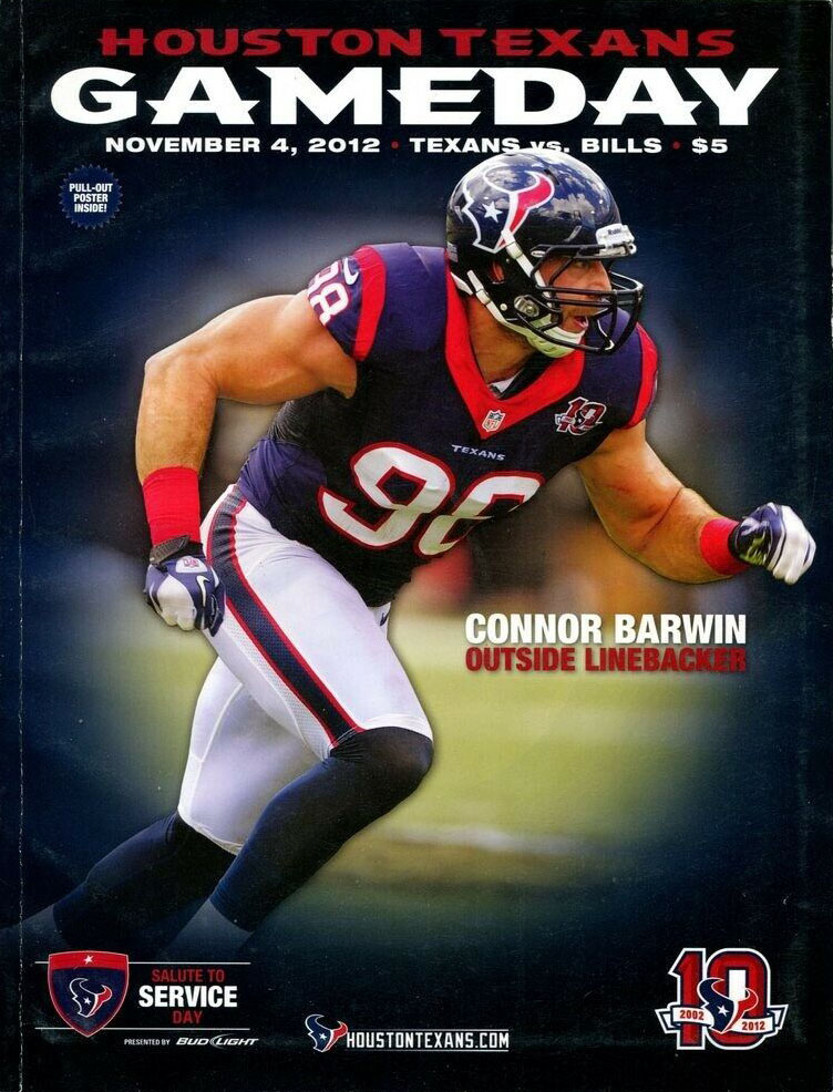 Houston Texans vs. Buffalo Bills (November 4, 2012)