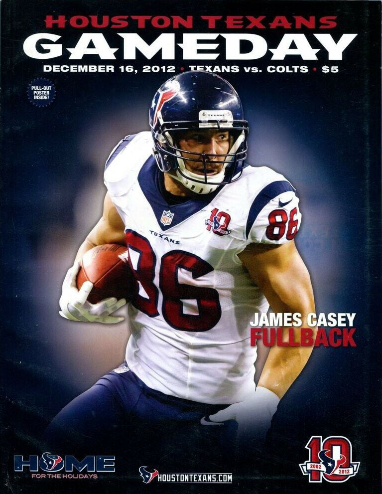 Houston Texans vs. Indianapolis Colts (December 16, 2012)