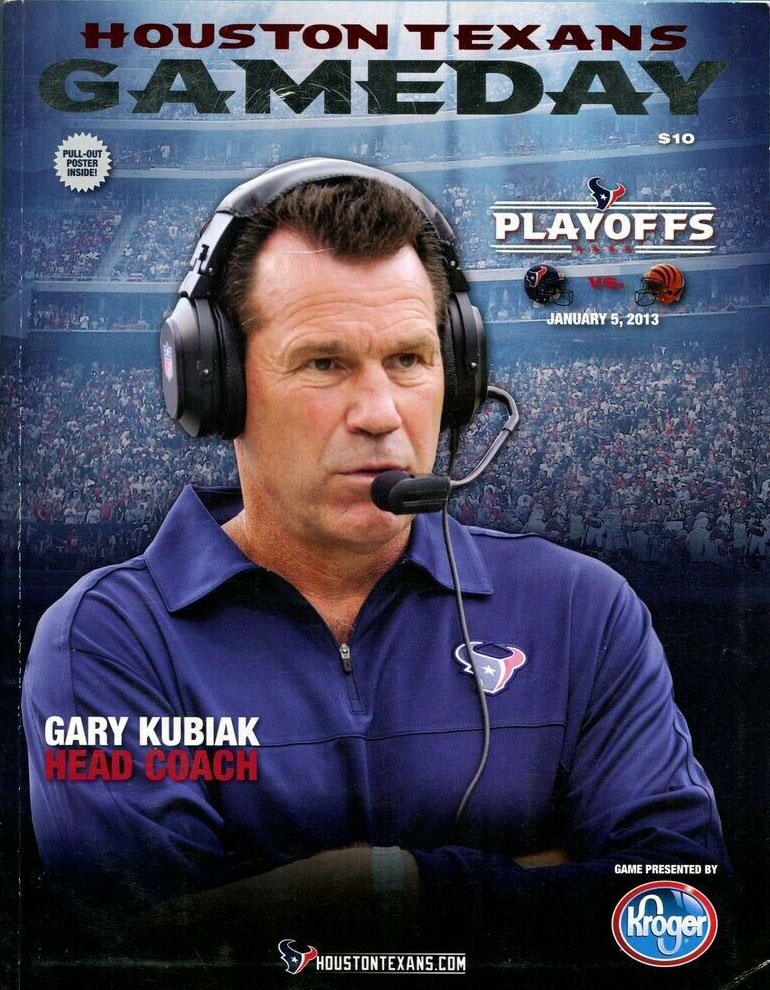 Houston Texans vs. Cincinnati Bengals (January 5, 2013)
