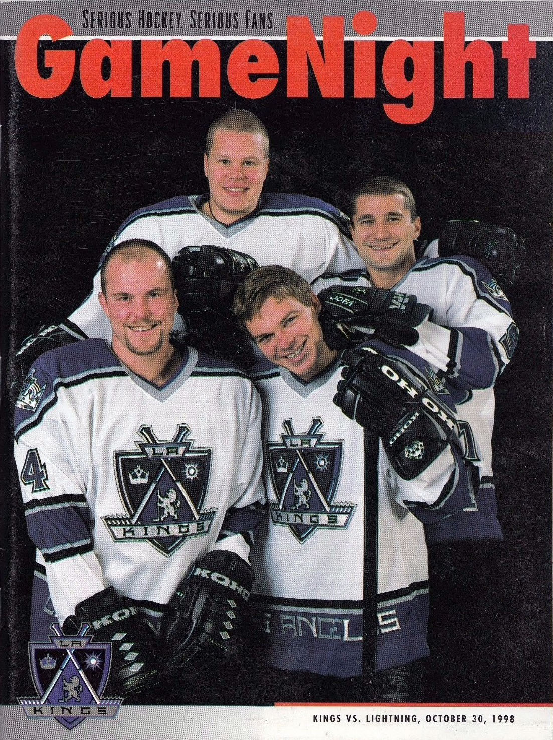 1998-99 Los Angeles Kings program