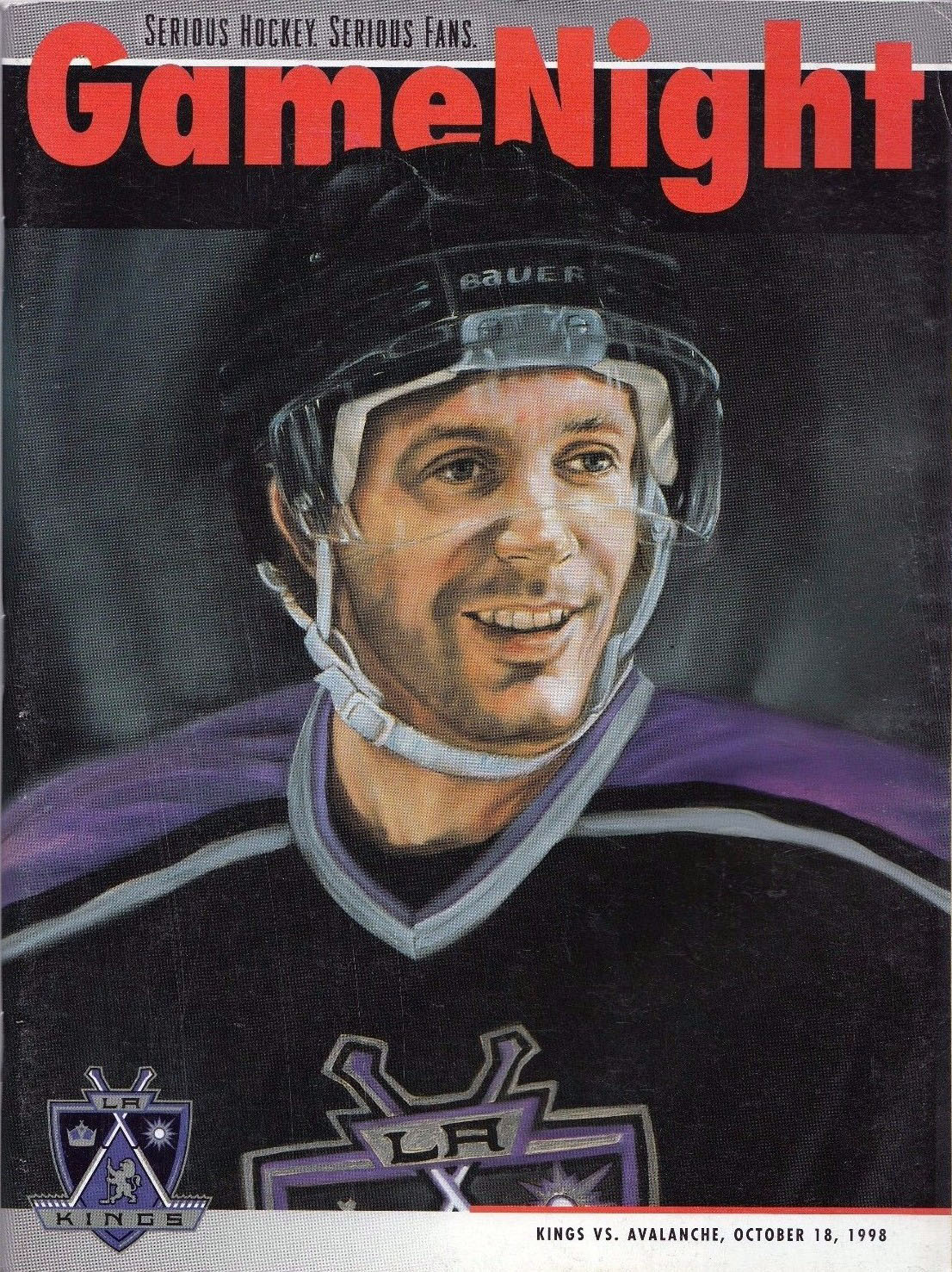 1998-99 Los Angeles Kings program