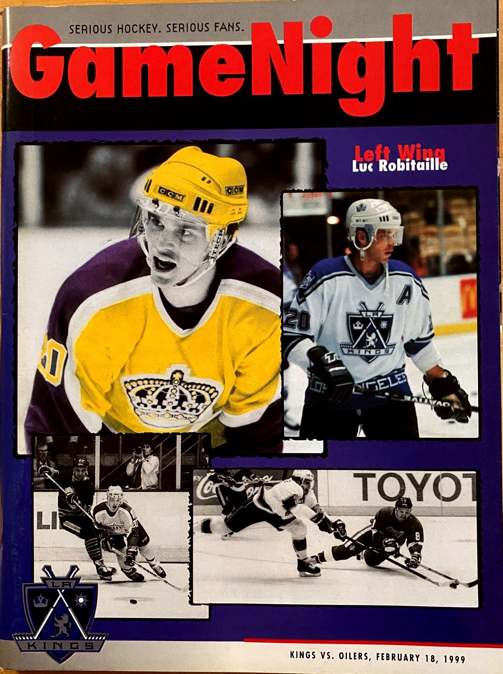 1998-99 Los Angeles Kings program