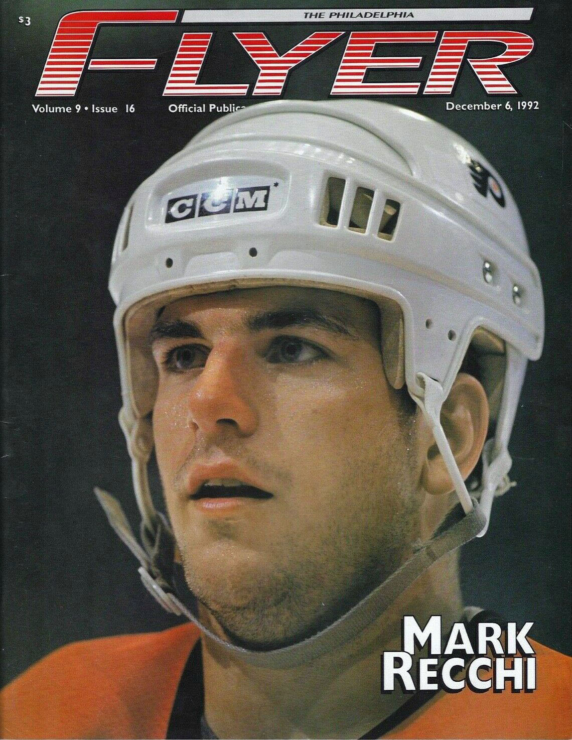 1992-93 Philadelphia Flyers program