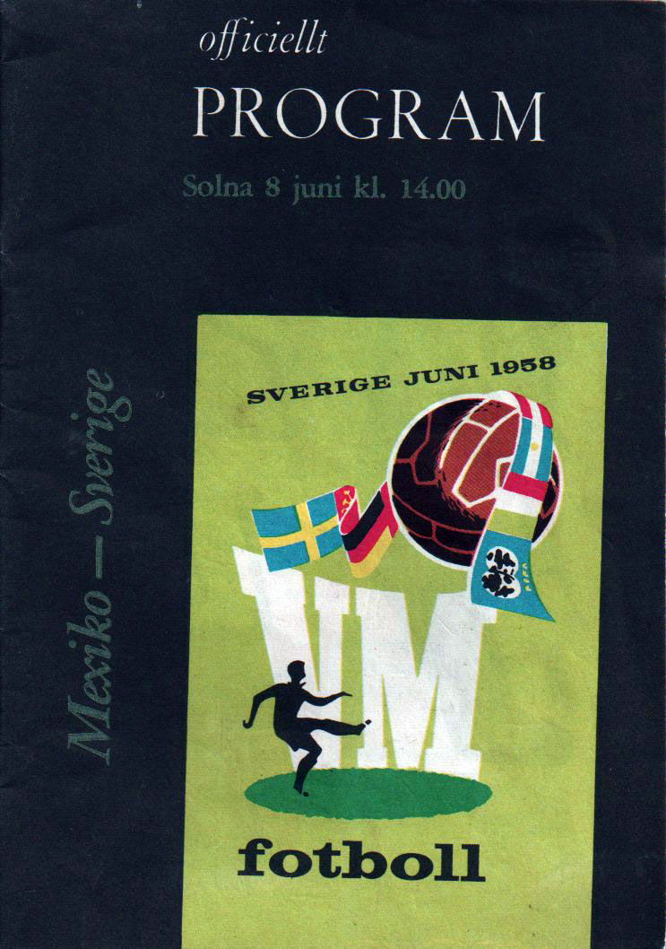 Sweden vs. Mexico (June 8, 1958)