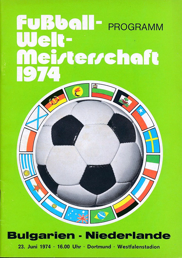 Bulgaria vs. Netherlands (June 23, 1974)