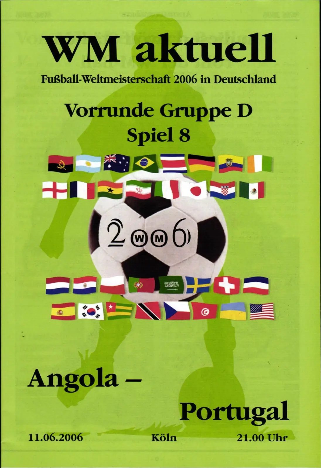 Angola vs. Portugal (June 11, 2006)
