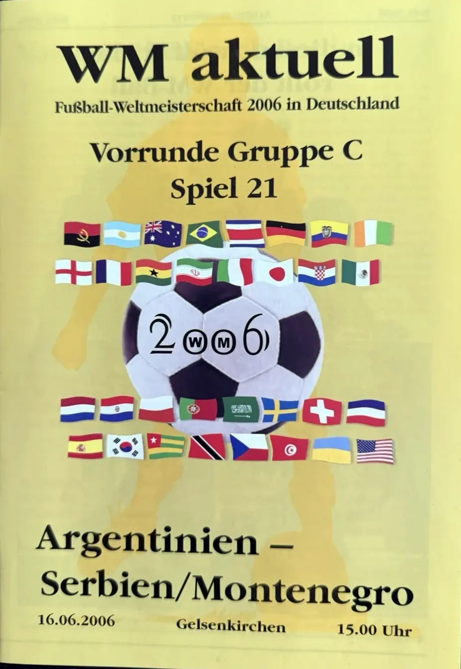 Argentina vs. Serbia and Montenegro (June 16, 2006)