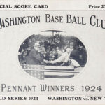 1920s Washington Senators