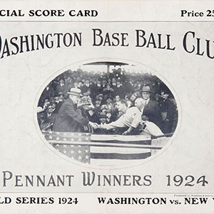 1920s Washington Senators