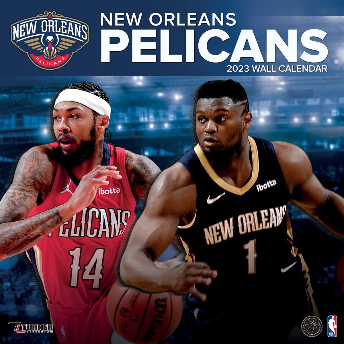 2023 New Orleans Pelicans Wall Calendar