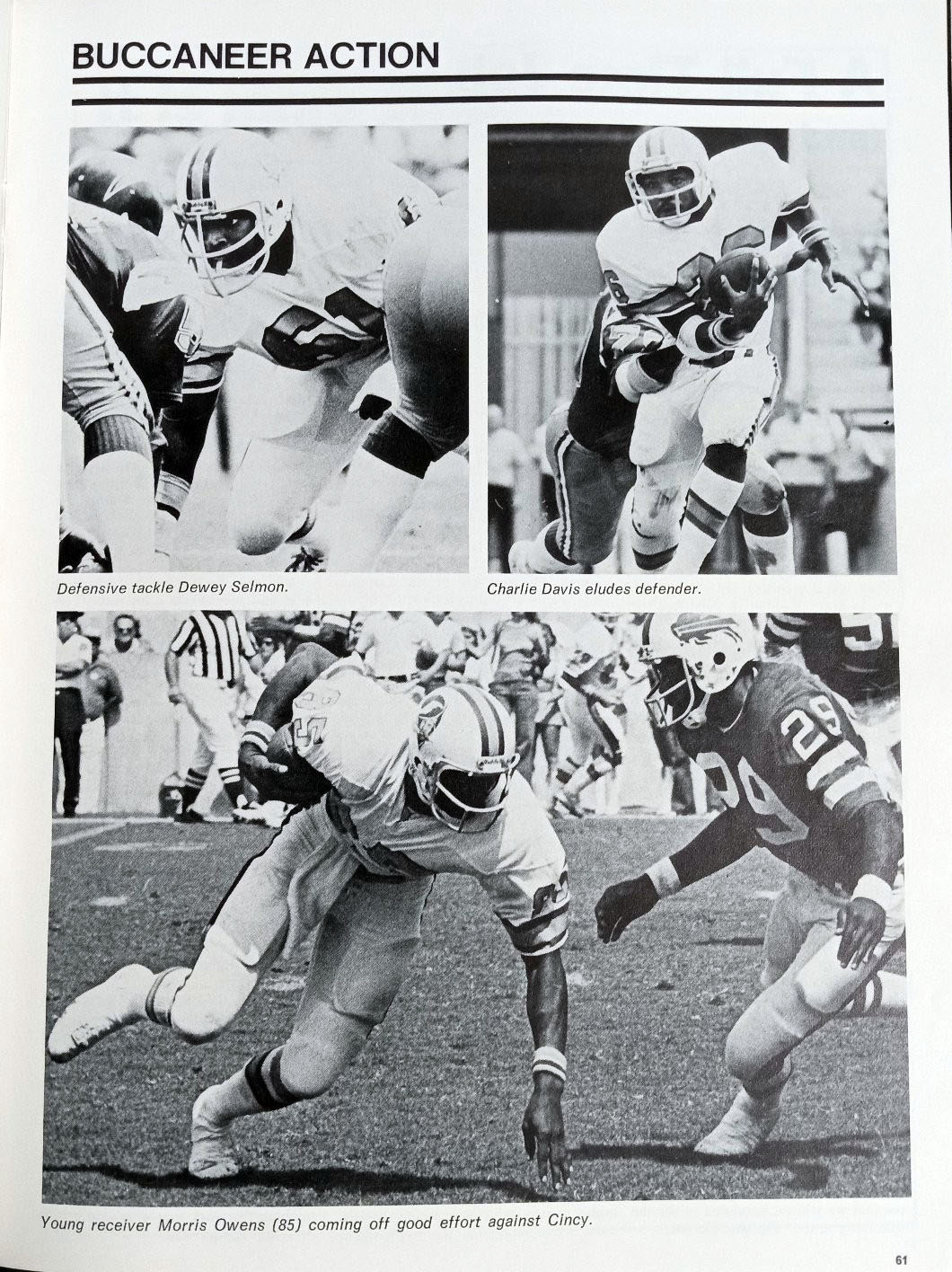 1976 Tampa Bay Buccaneers/Seattle Seahawks Player Photos