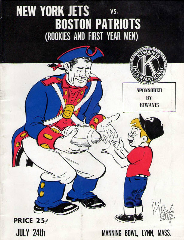 Boston Patriots vs. New York Jets (July 24, 1964)