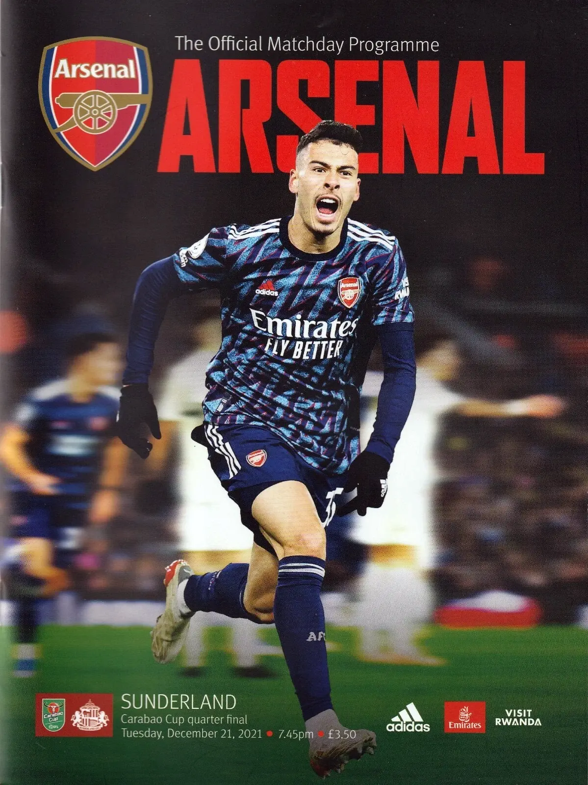 Arsenal vs. Sunderland (December 21, 2021)
