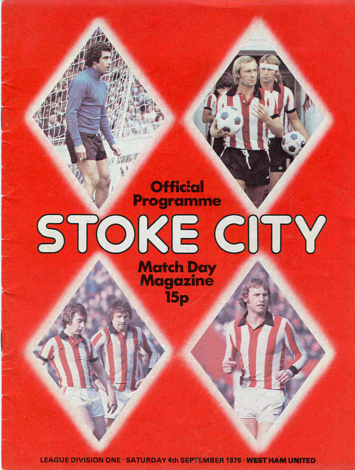 Stoke City vs. West Ham United (September 4, 1976)