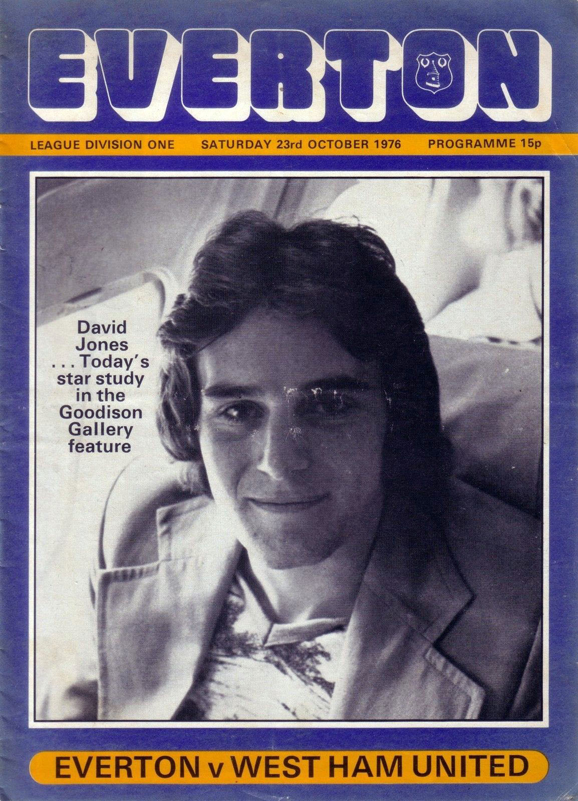 Everton vs. West Ham United (October 23, 1976)