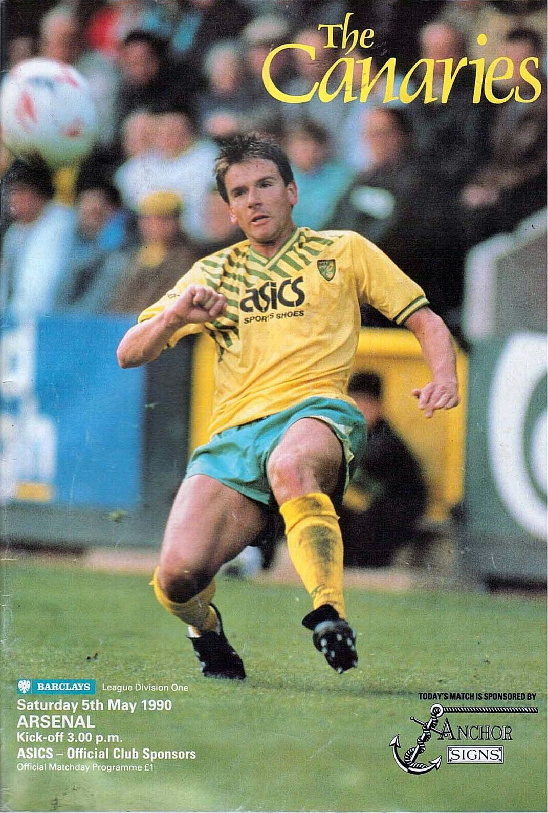 Norwich City vs. Arsenal (May 5, 1990)