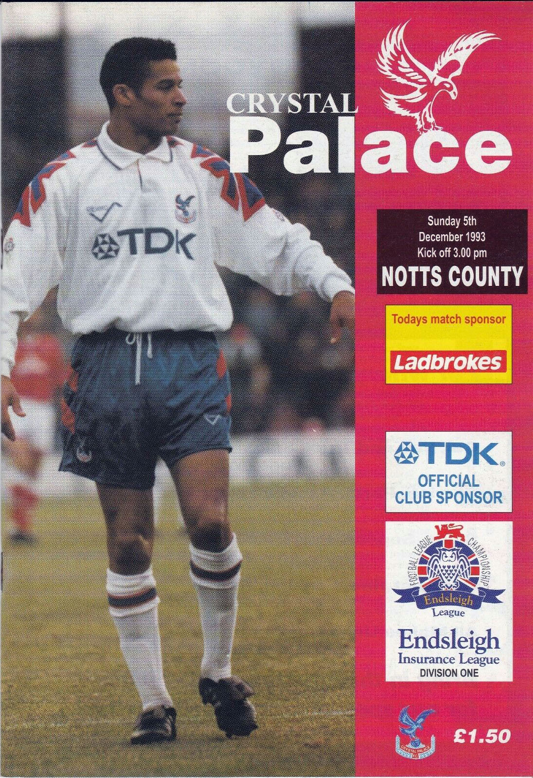 Crystal Palace vs. Notts County (December 5, 1993)