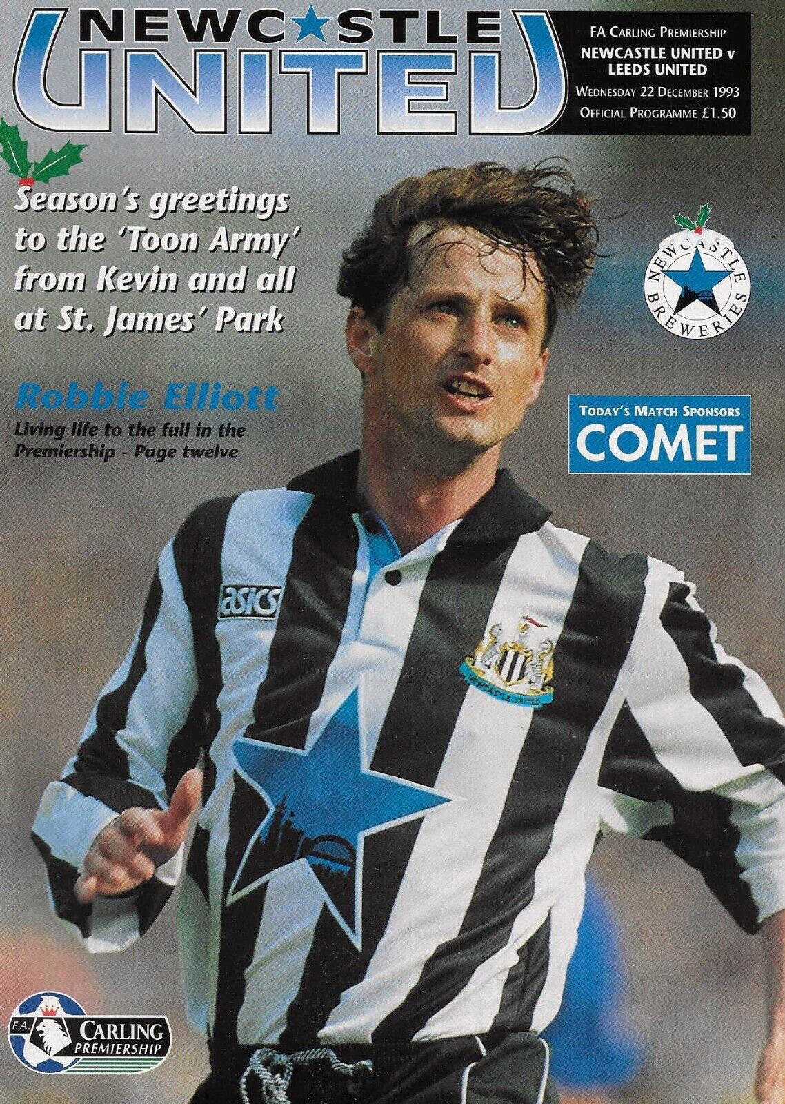 Newcastle United vs. Leeds United (December 22, 1993)