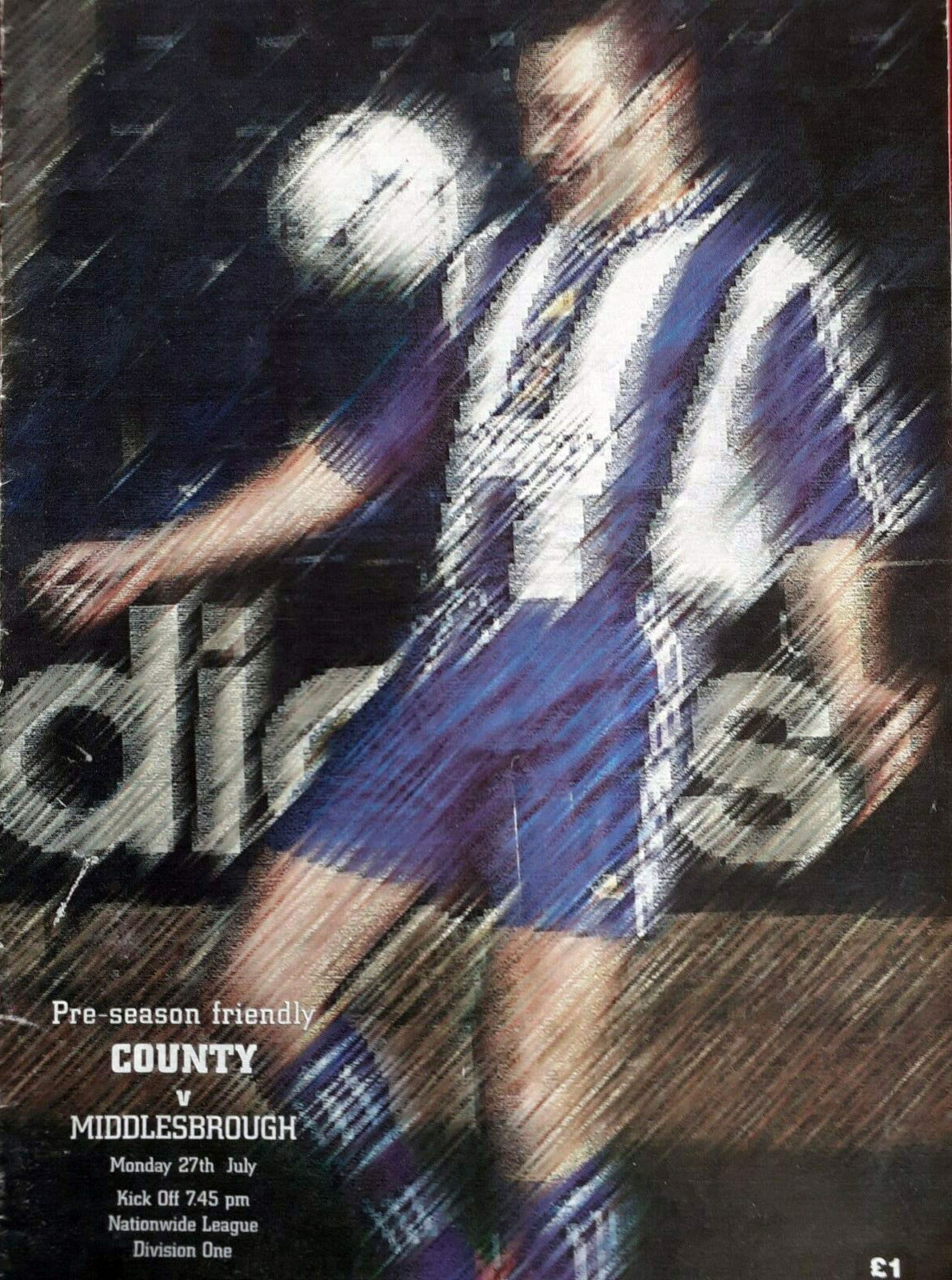 Stockport County vs. Middlesbrough (July 27, 1998)
