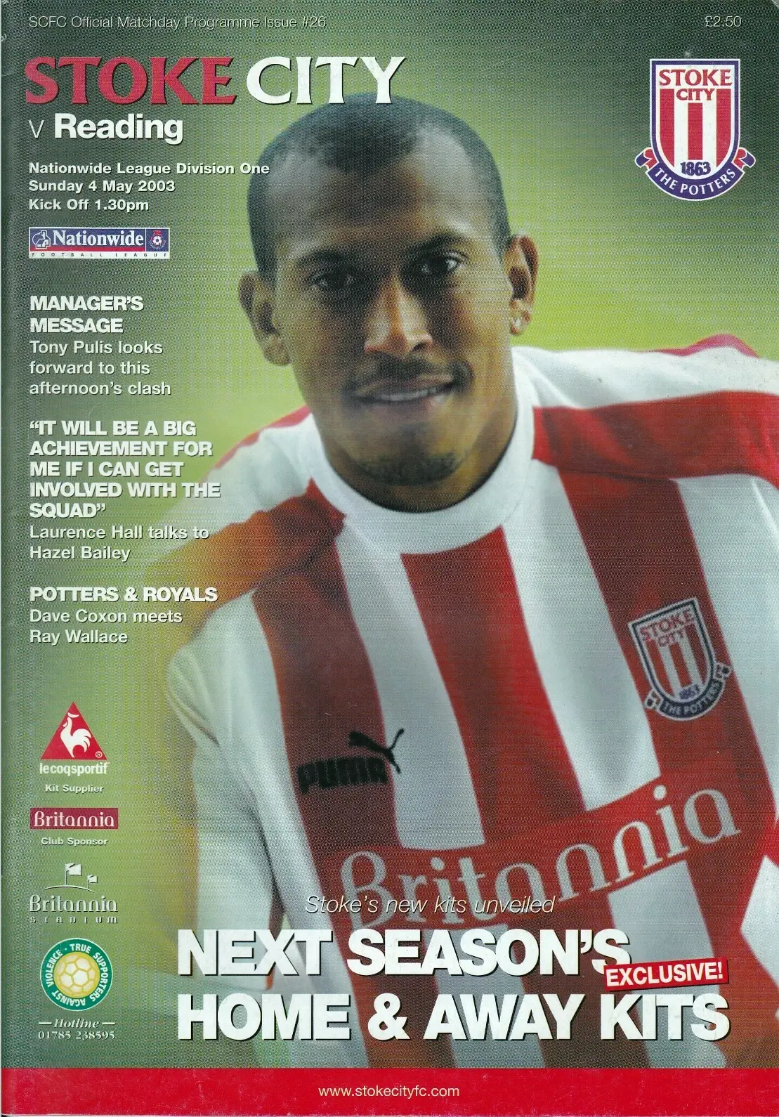Stoke City vs. Reading (May 4, 2003)