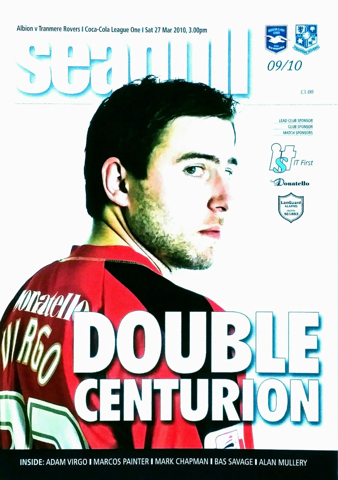 Brighton & Hove Albion vs. Tranmere Rovers (March 27, 2010)