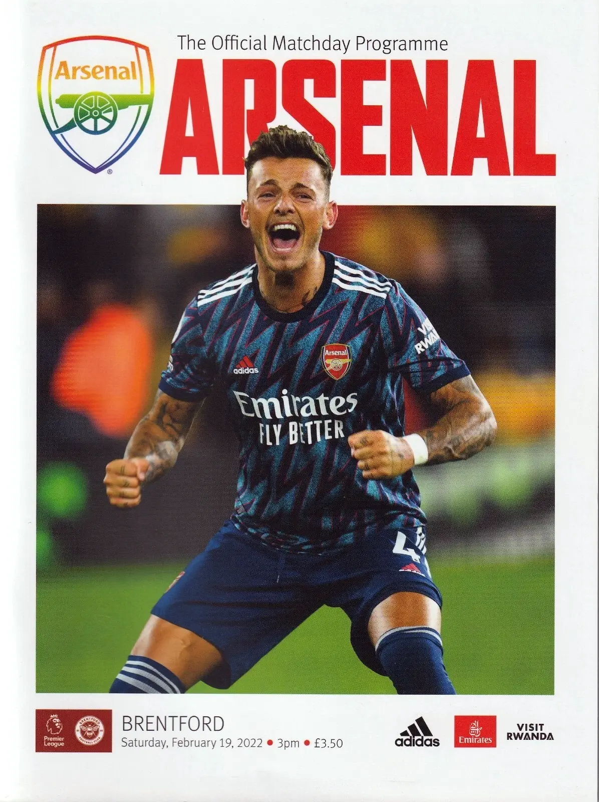 Arsenal vs. Brentford (February 19, 2022)