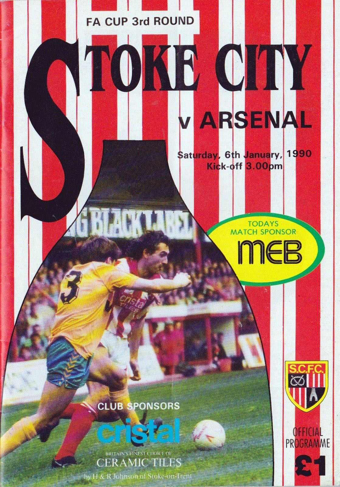 Stoke City vs. Arsenal (January 6, 1990)