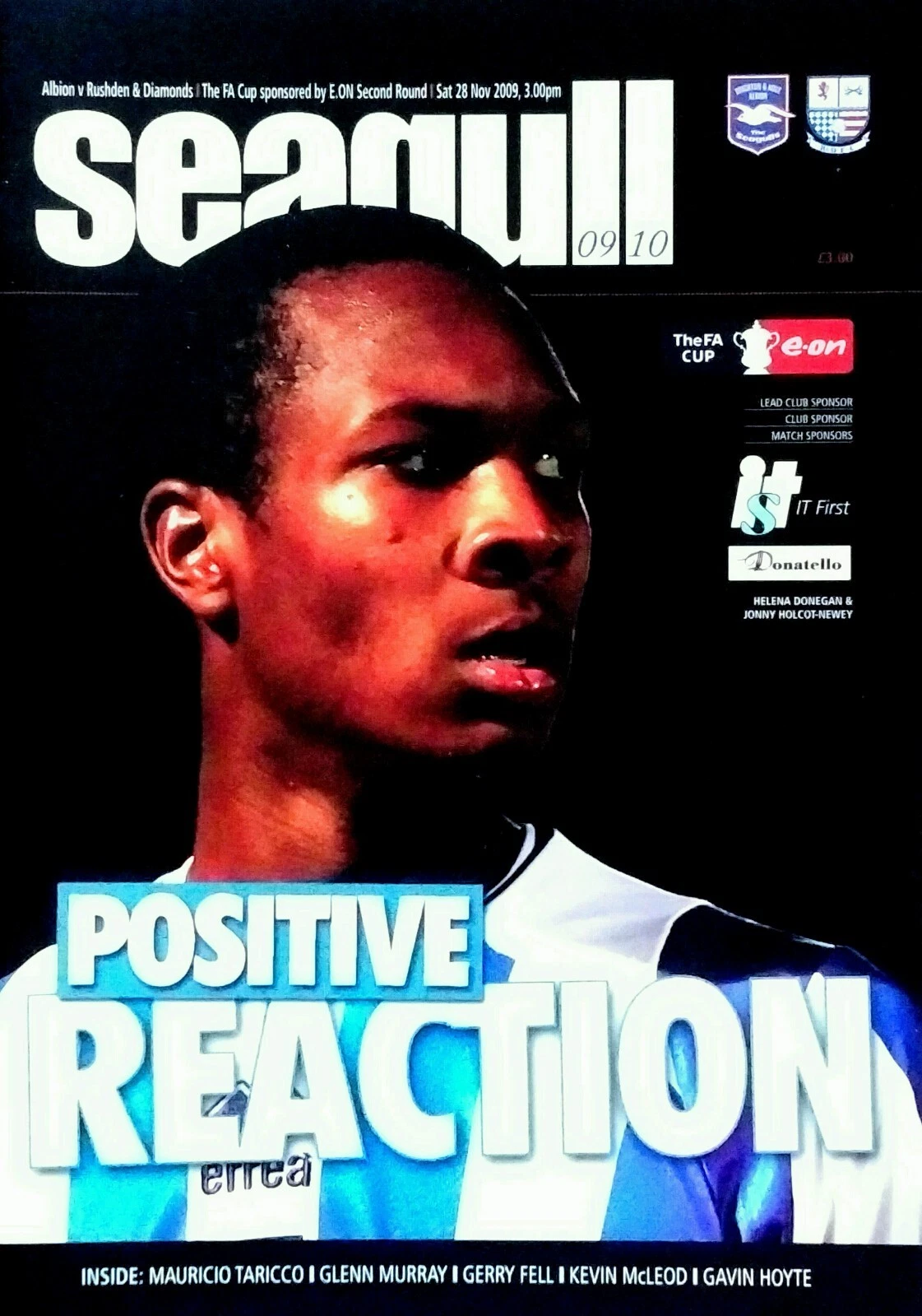 Brighton & Hove Albion vs. Rushden & Diamonds (November 28, 2009)