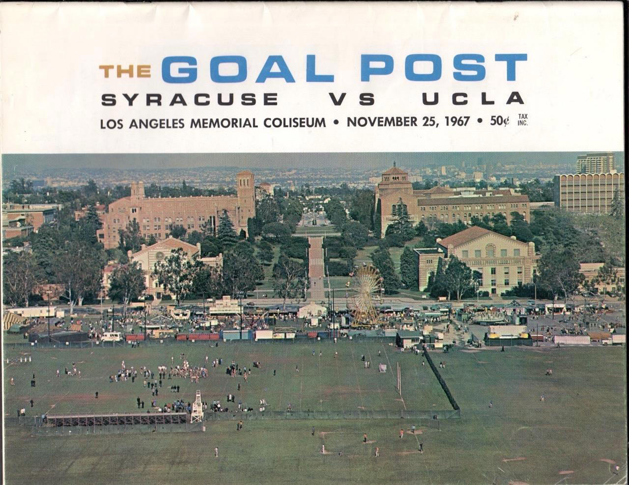 UCLA Bruins vs. Syracuse Orangemen (November 25, 1967)