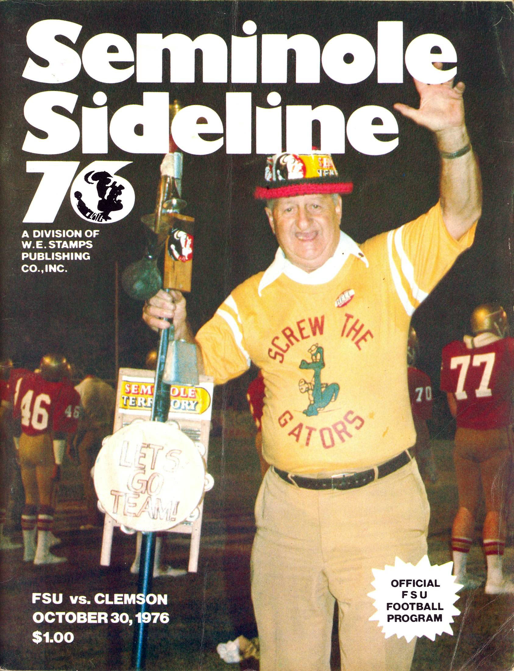 Florida State Seminoles vs. Clemson Tigers (October 30, 1976)