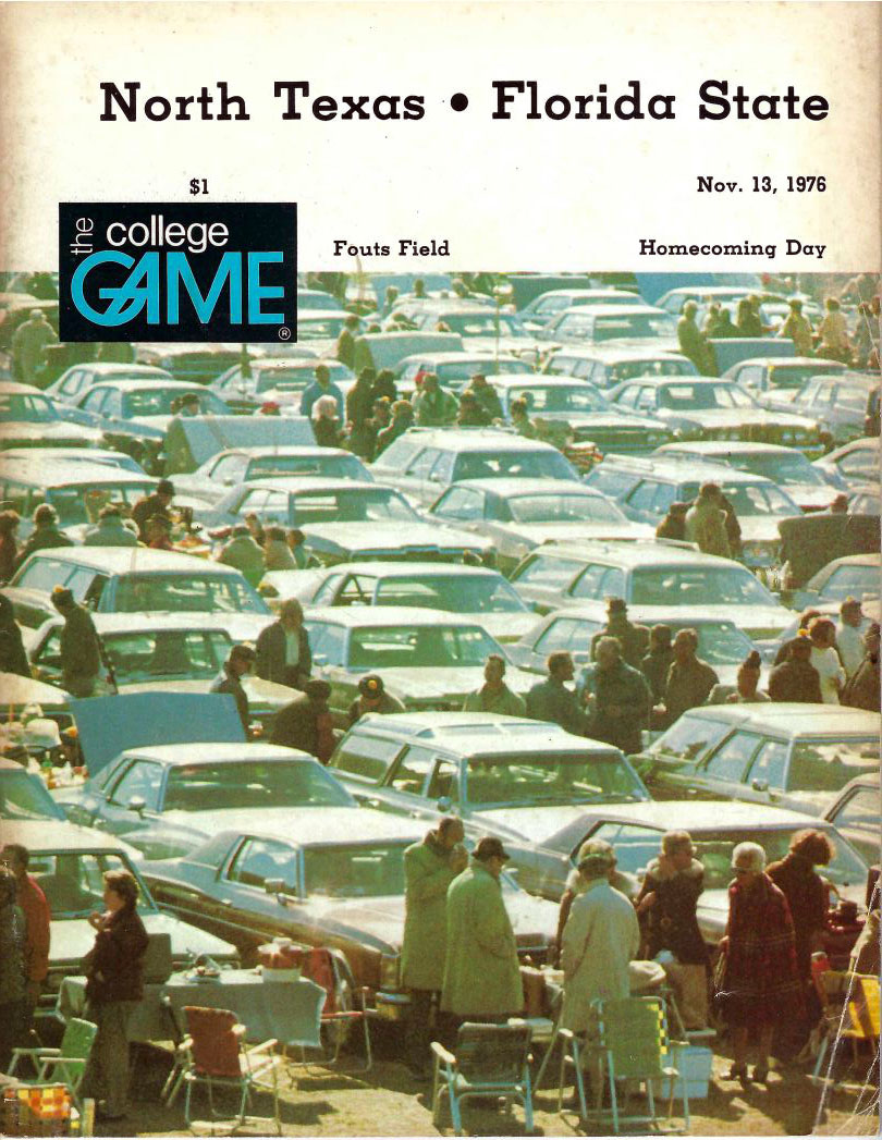 North Texas State Mean Green vs. Florida State Seminoles (November 13, 1976)